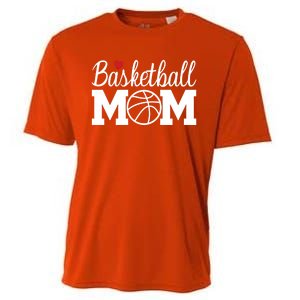 Basketball Mom Basketball Mom Life Game Day Cheer Mom Cool Gift Cooling Performance Crew T-Shirt