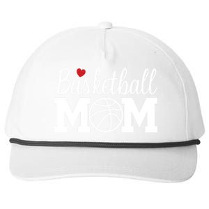 Basketball Mom Basketball Mom Life Game Day Cheer Mom Cool Gift Snapback Five-Panel Rope Hat