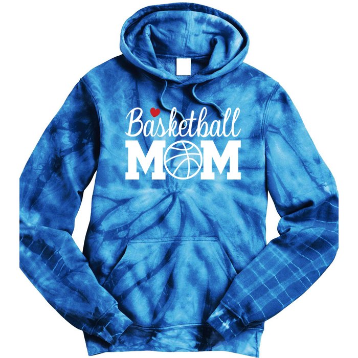 Basketball Mom Basketball Mom Life Game Day Cheer Mom Cool Gift Tie Dye Hoodie