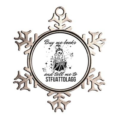 Buy Me Books And Tell Me To Stfuattdlagg Metallic Star Ornament