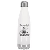 Buy Me Books And Tell Me To Stfuattdlagg Stainless Steel Insulated Water Bottle