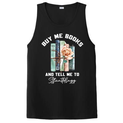 Buy Me Books And Tell Me To STFUATTDLAGG Spicy Book Lover PosiCharge Competitor Tank