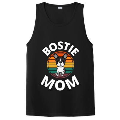 Bostie Mom Boston Terrier Dog Mother Puppy Lover Dogs Doggie Gift PosiCharge Competitor Tank