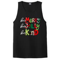 Be Merry Be Jolly Be Kind Teacher Christmas PosiCharge Competitor Tank