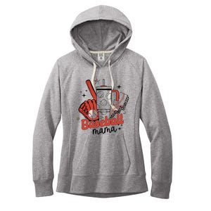 Baseball Mama Women's Fleece Hoodie