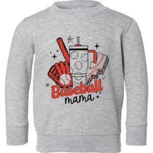 Baseball Mama Toddler Sweatshirt