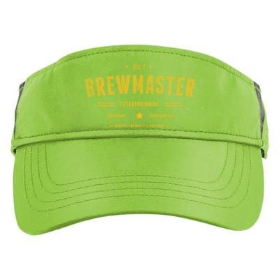 Brew Master Beer Brewing Homebrew Gift For Brewer Brewmaster Great Gift Adult Drive Performance Visor