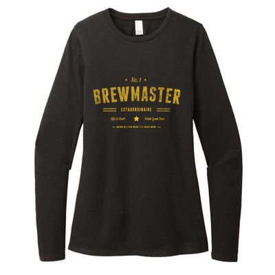 Brew Master Beer Brewing Homebrew Gift For Brewer Brewmaster Great Gift Womens CVC Long Sleeve Shirt