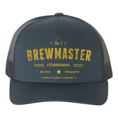 Brew Master Beer Brewing Homebrew Gift For Brewer Brewmaster Great Gift Yupoong Adult 5-Panel Trucker Hat