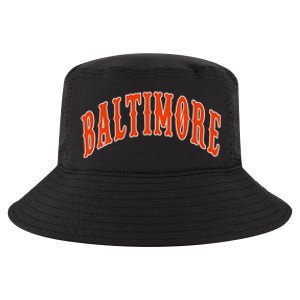 Baltimore Maryland Cool Comfort Performance Bucket Hat