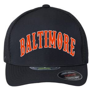 Baltimore Maryland Flexfit Unipanel Trucker Cap