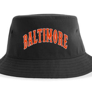 Baltimore Maryland Sustainable Bucket Hat