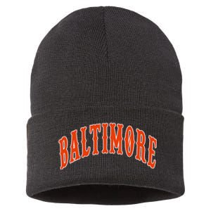 Baltimore Maryland Sustainable Knit Beanie