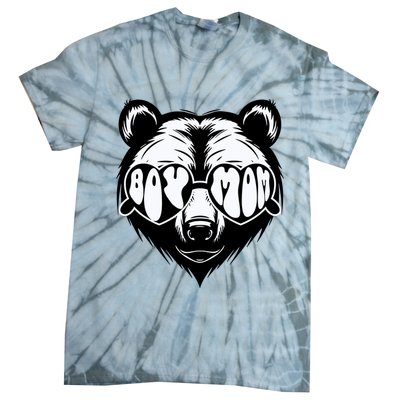 Boy Mom Bear Mothers Day Cool Gifts Tie-Dye T-Shirt