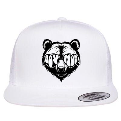 Boy Mom Bear Mothers Day Cool Gifts Flatbill Hat