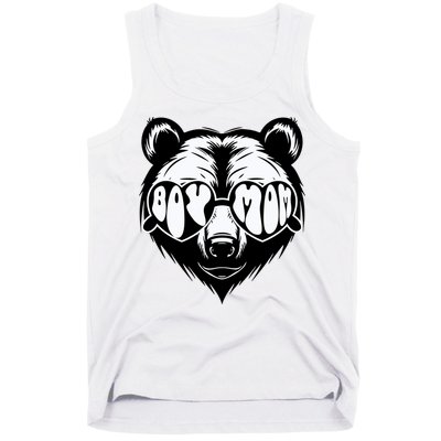 Boy Mom Bear Mothers Day Cool Gifts Tank Top