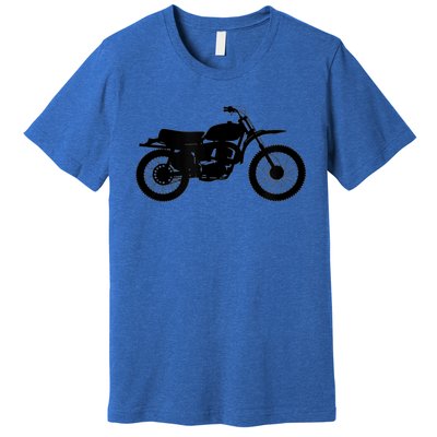 Black Motorcycle Premium T-Shirt