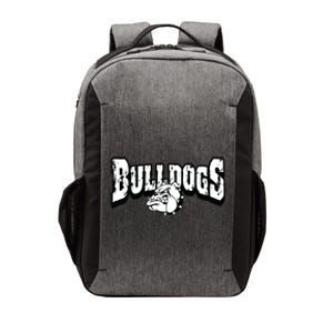 Bulldogs Mascot Back To School Team Spirit Vector Backpack