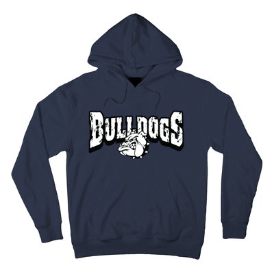 Bulldogs Mascot Back To School Team Spirit Hoodie