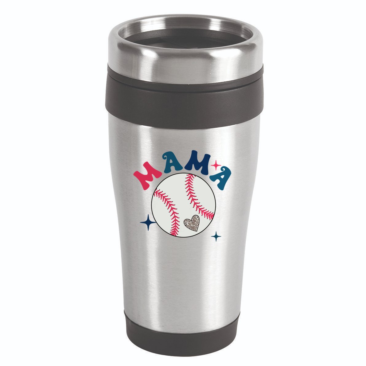 Baseball Mama 16oz Travel Tumbler