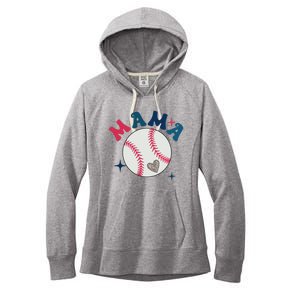 Baseball Mama Women's Fleece Hoodie