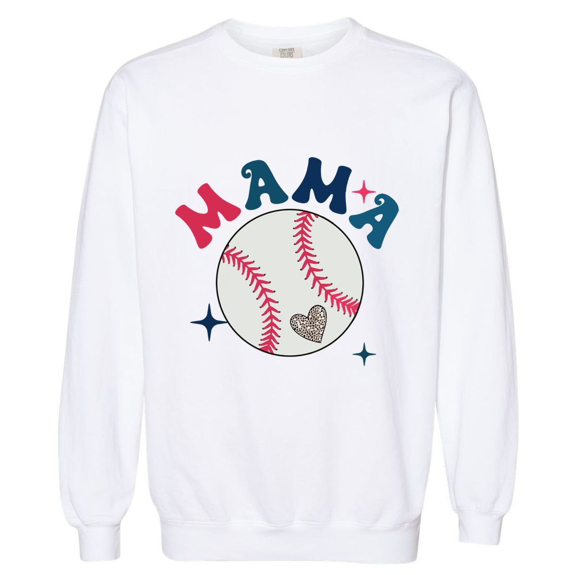 Baseball Mama Garment-Dyed Sweatshirt