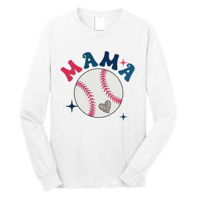 Baseball Mama Long Sleeve Shirt