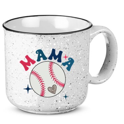 Baseball Mama 15oz Campfire Ceramic Mug