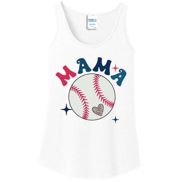 Baseball Mama Ladies Essential Tank