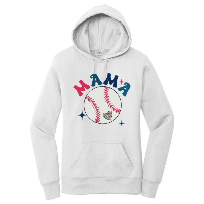 Baseball Mama Women's Pullover Hoodie