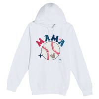 Baseball Mama Premium Pullover Hoodie