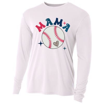 Baseball Mama Cooling Performance Long Sleeve Crew