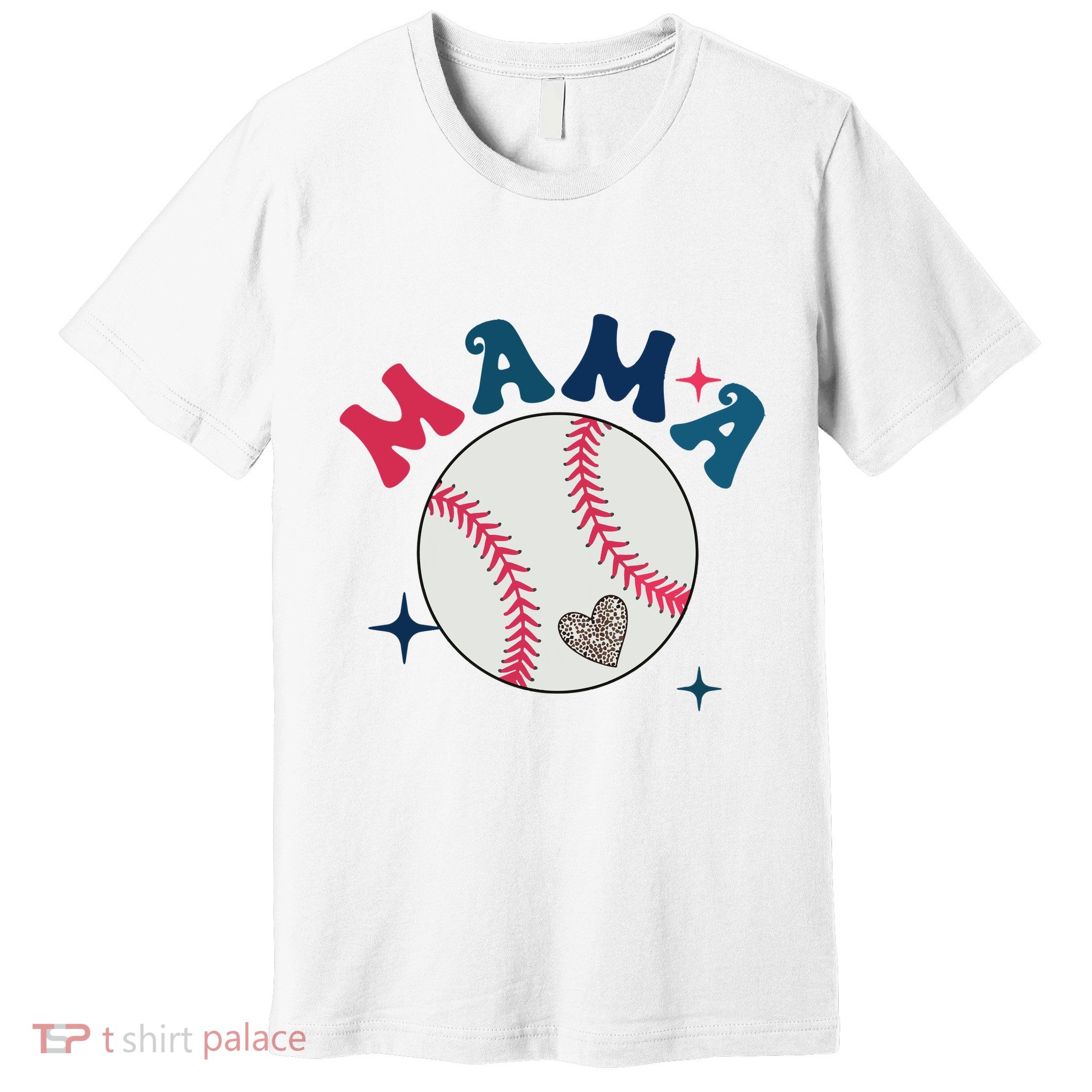 Baseball Mama Premium T-Shirt