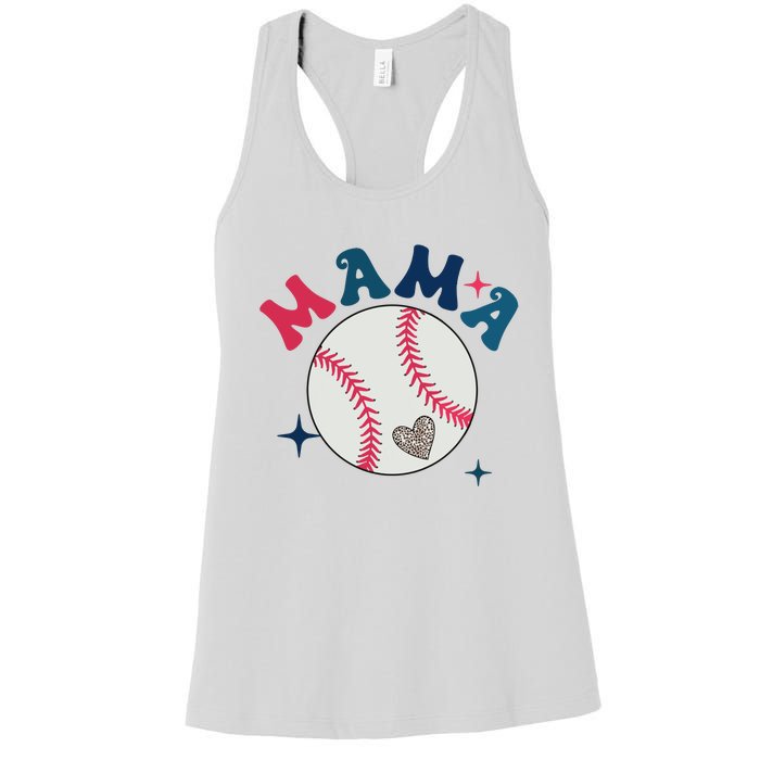 Baseball Mama Women's Racerback Tank