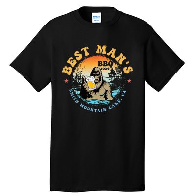 Best ManS Bbq 2024 Smith Mountain Lake Bigfoot Tall T-Shirt