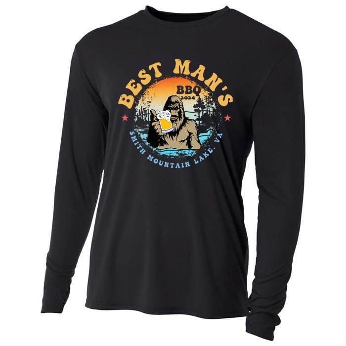 Best ManS Bbq 2024 Smith Mountain Lake Bigfoot Cooling Performance Long Sleeve Crew