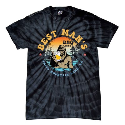 Best ManS Bbq 2024 Smith Mountain Lake Bigfoot Tie-Dye T-Shirt