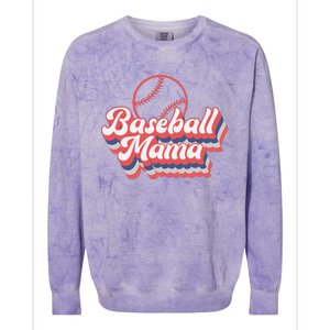 Baseball Mama Colorblast Crewneck Sweatshirt