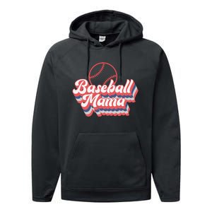 Baseball Mama Performance Fleece Hoodie