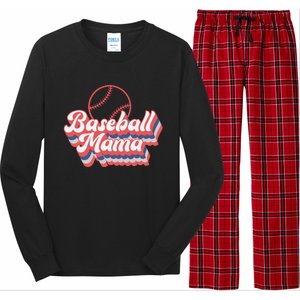 Baseball Mama Long Sleeve Pajama Set