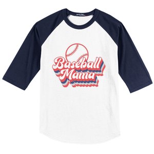 Baseball Mama Baseball Sleeve Shirt