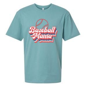 Baseball Mama Sueded Cloud Jersey T-Shirt