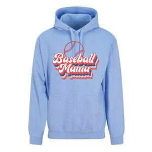 Baseball Mama Unisex Surf Hoodie