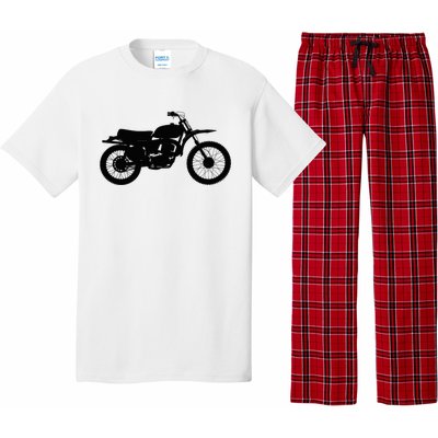 Black Motorcycle Pajama Set