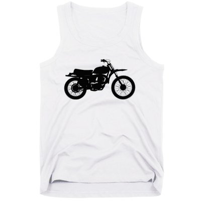 Black Motorcycle Tank Top