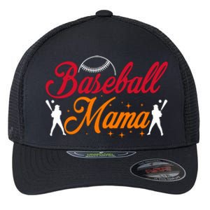 Baseball Mama Baseball Lover Mothers Day Flexfit Unipanel Trucker Cap