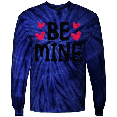 Be Mine Buffalo Red Plaid Love Valentines Day For Couple Great Gift Tie-Dye Long Sleeve Shirt