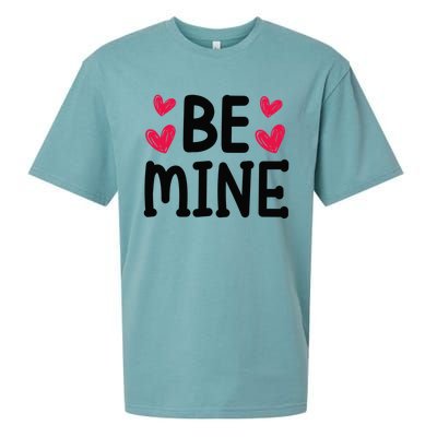 Be Mine Buffalo Red Plaid Love Valentines Day For Couple Great Gift Sueded Cloud Jersey T-Shirt