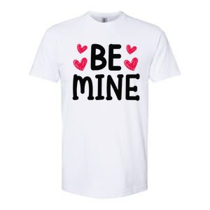 Be Mine Buffalo Red Plaid Love Valentines Day For Couple Great Gift Softstyle® CVC T-Shirt