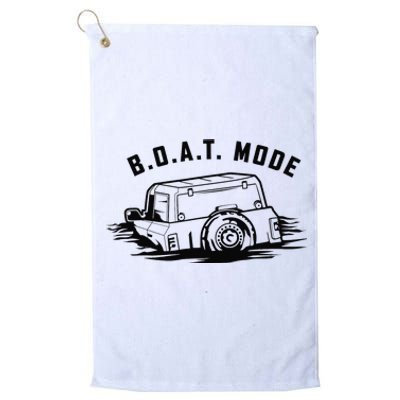 B.O.A.T MODE BRONCO Platinum Collection Golf Towel